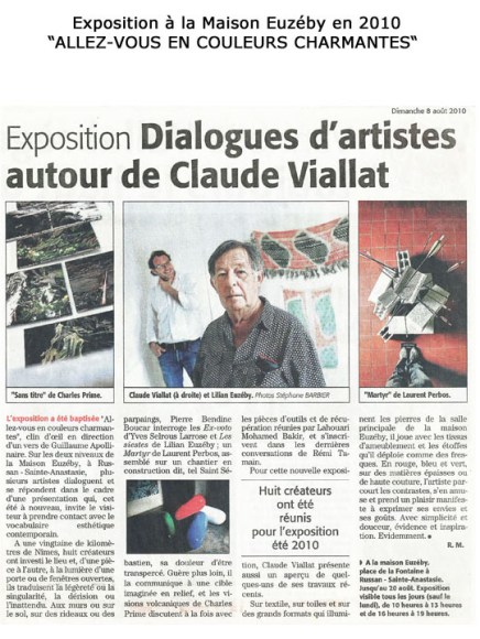 page press 2010 Viallat