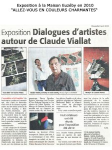 page press 2010 Viallat